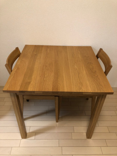 無印良品　2人用ダイニングテーブル　美品