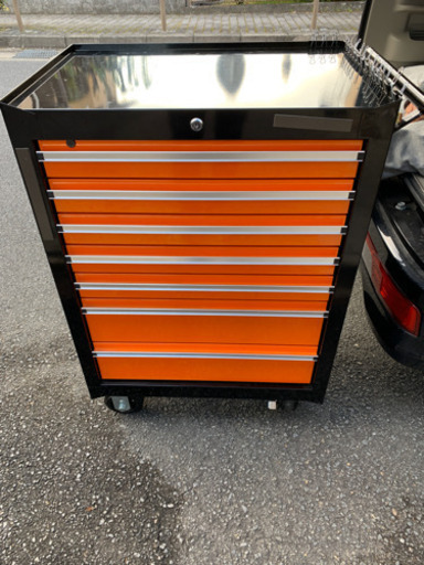 ロールキャビネット7段　ツールワゴン　アストロ　珍しいカラー