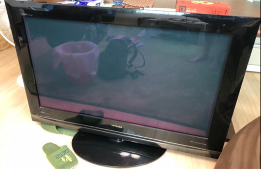 日立のプラズマテレビ 42型【難あり】
