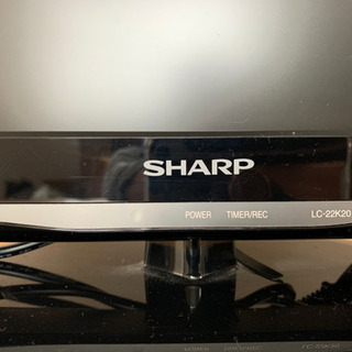 SHARP AQUOS22型　LC-22K20 美品の画像