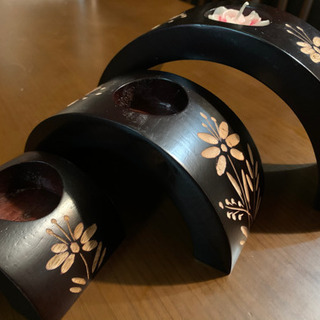 キャンドルスタンド３連セットヽ(´▽｀)/の画像