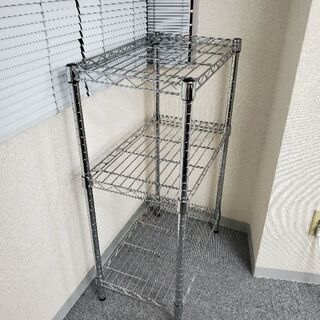 スチールラック　３段　エレクター
