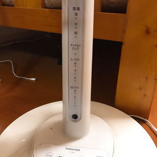 東芝 扇風機 遠隔リモコン付き【6日優先】の画像
