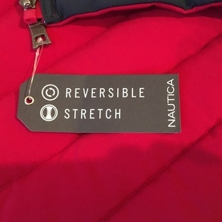 新品　ノーティカ　リバーシブル　ダウンジャケットの画像