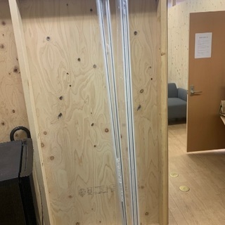 引き取りで無償でカーテンレールお譲りしますの画像