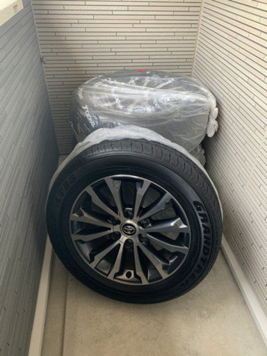 ランドクルーザープラド150後期　純正19インチアルミホイールタイヤセット