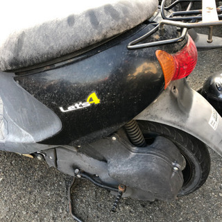 SUZUKI レッツ4  事故車　福岡市南区の画像