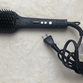 【再投稿)サロニア　ストレートヒートブラシ　ワイド