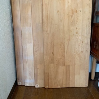パイン材組み立て棚パーツ　紛失パーツあり
