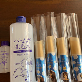 ハトムギ化粧水・パンテーントリートメント
