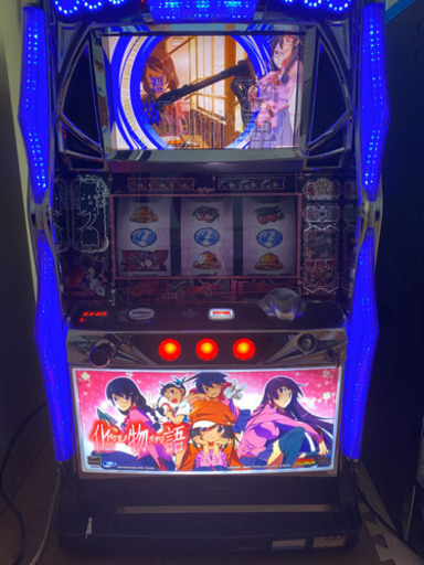 化物語　スロット台　コイン不要機付