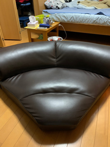 ブラウンソファ