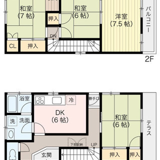 大家直接募集戸建て🌸初期費用2万台~ ⭕️取手駅まで車で約13分...