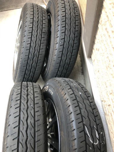 12インチ　タイヤホイール4本セット　バモス　Nバン