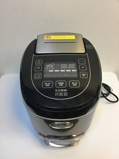 【送料無料・設置無料サービス有り】糖質カット炊飯器 2018年製 サンコー LCARBRCK 中古