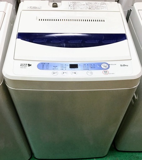 【送料無料・設置無料サービス有り】洗濯機 2018年製 HerbRelax YWM-T50A1 中古
