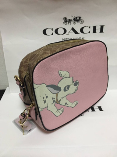 【正規品】COACH×Disney カメラバッグ　withダルメシアン