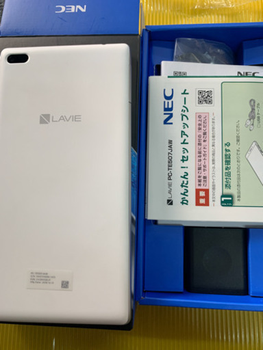 【美品】 NEC PC-TE507JAW LaVie Tab E