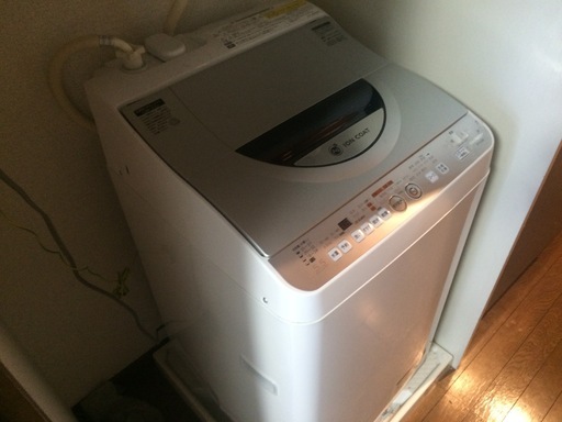 2010年製 SHARP ES-TG55K 5.5kg 洗濯乾燥機