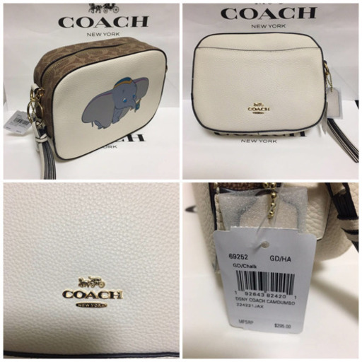 【正規品•新品3つセット】COACH  ディズニー コラボ　