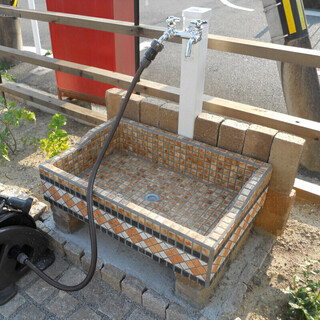 レトロなタイルシンク（新品）の画像