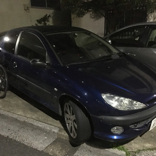 ⭐️お取引ありがとうございました⭐️プジョー206 マニュアル車