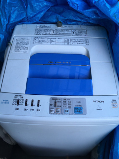 HITACHI 全自動洗濯機　白い約束　7㎏　NW-R701 日立