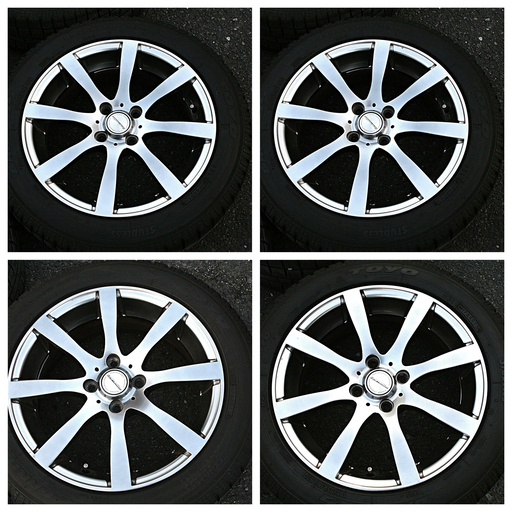 ～SOLD！～【中古品】16インチ スタッドレスタイヤ＆ホイール 195/55R16  ミニ R系