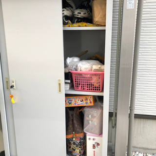 収納庫　買って1年の画像