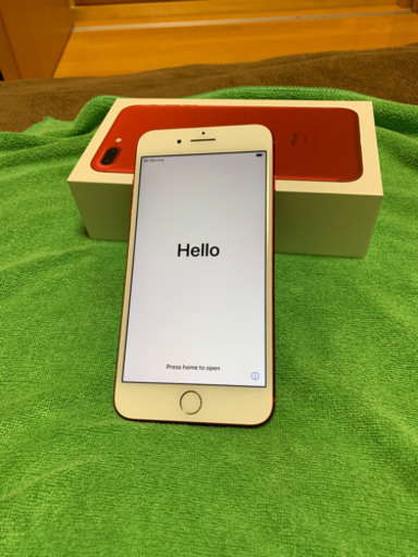 携帯電話/スマホ iphone7plus  Red  128GB au