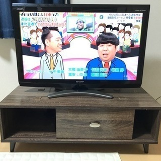 32インチテレビ　ソファー　テーブル　テレビボード　4点セット