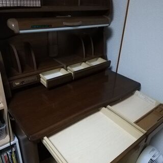 アルダー組み合わせ学習机３点セット（デスク・ワゴン・シェルフ）（学習机/学習デスク）｜(杉工場)｜通販のベルメゾンネット