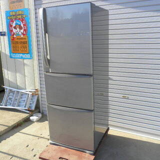 東芝 339L 3ドア冷凍冷蔵庫 GR-34ZV(N)２００９年 美品無料配送（弊社から２０キロまで 値下げ