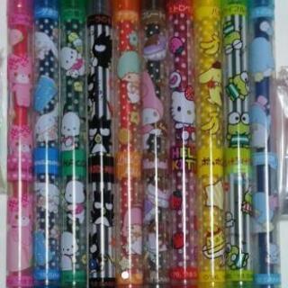 10本セット　サンリオキャラクターズ　ダブルマーカー