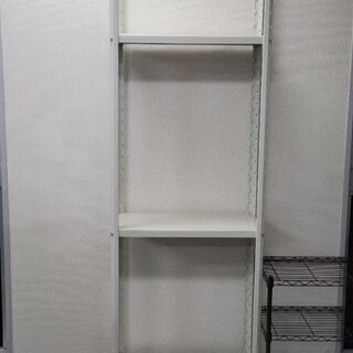 スチールラック　オフホワイトの画像