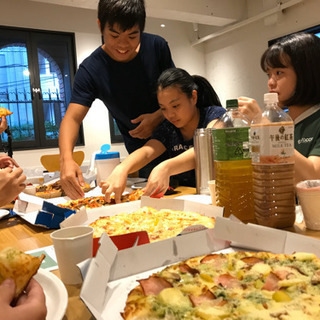 バレンタイン❣️ピザ🍕&チョコ🍫パーティ