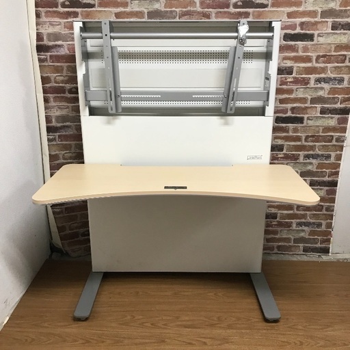 即日受渡❣️KOKUYOパーテーション型テレビ、モニタースタンド5000円