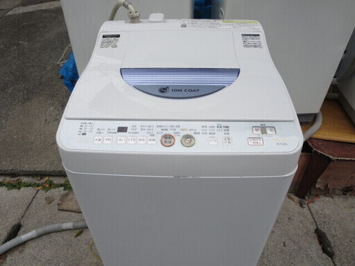 シャープES-TG55L-A 洗濯機乾燥付き5.5キロ　2012年製