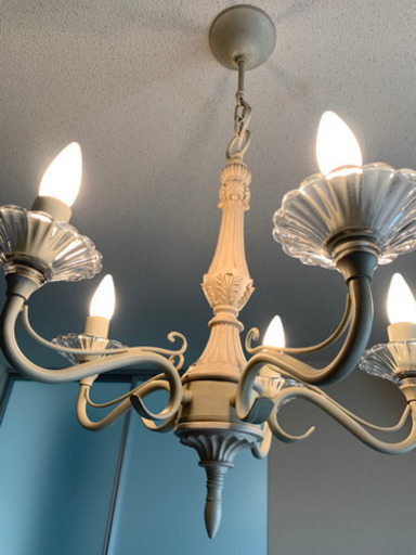 ローラアシュレイ　シャンデリア＊最終値下げしました＊取りに来てくださる方＊