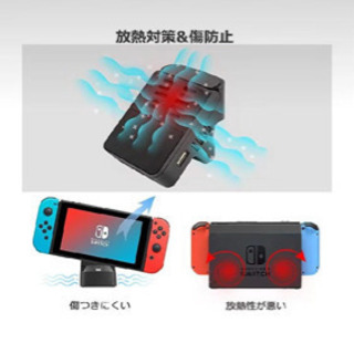 switch 充電スタンド ニンテンド ポータブルusbハブスタンドの画像