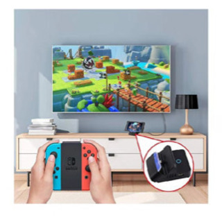 switch 充電スタンド ニンテンド ポータブルusbハブスタンドの画像