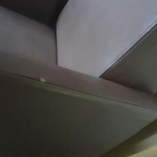 牛革カウンターチェアーの画像