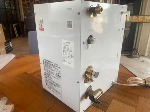 TOTO 小型電気温水器（先止め式）湯ぽっとキットRESK12A2 使用3か月未満　中古美品　2019年