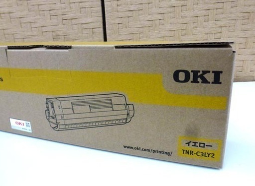 新品 OKI/沖データ トナーカートリッジ (大) イエロー TNR-3Lシリーズ 純正 TNR-C3LY2 ￥17,500-