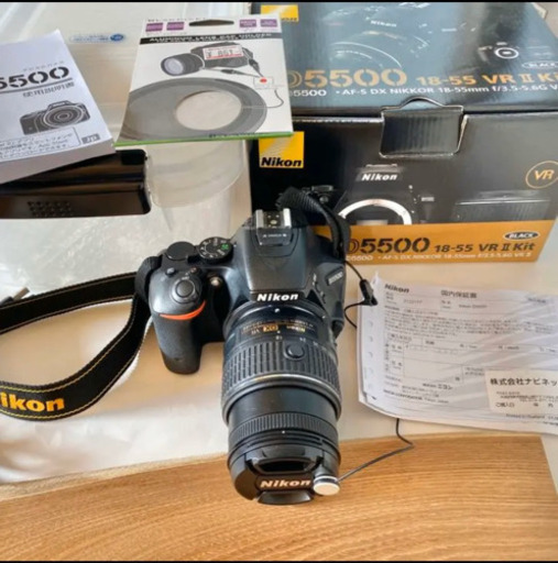 保証残有り！Nikon D5500 18-55 VR Ⅱ Kit
