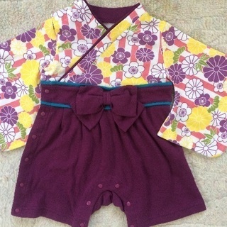 ☆美品☆袴 ロンパースsize70