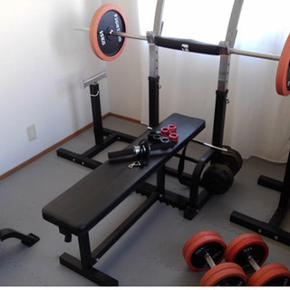 FIGHTING ROAD パワーラック ベンチ付き　ホームジムセットバラシ済み FIGHTING ROAD パワーラック ベンチ付き ホームジムセットバラシ済み