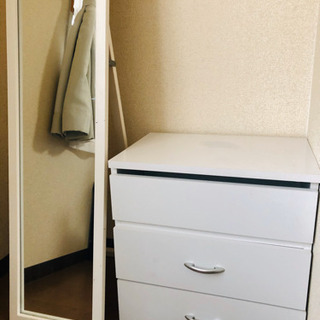 ドレッサー＊コンパクト＊姿見＊セット