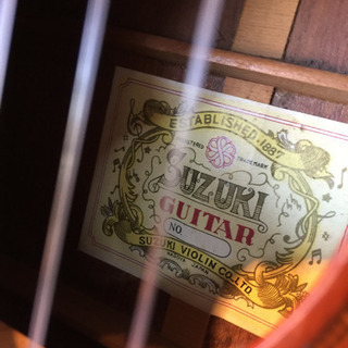 スズキガットギター 日本製 中古【現金払いのみ】の画像