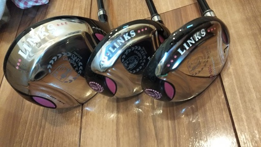 【ゴルフセット】レディース左利き（ゴルフボール、ティー付）